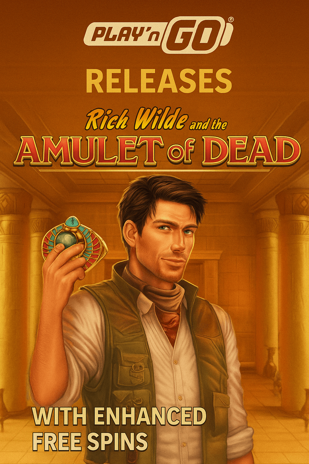 Rich Wilde and the Amulet of Dead by Play'n GO